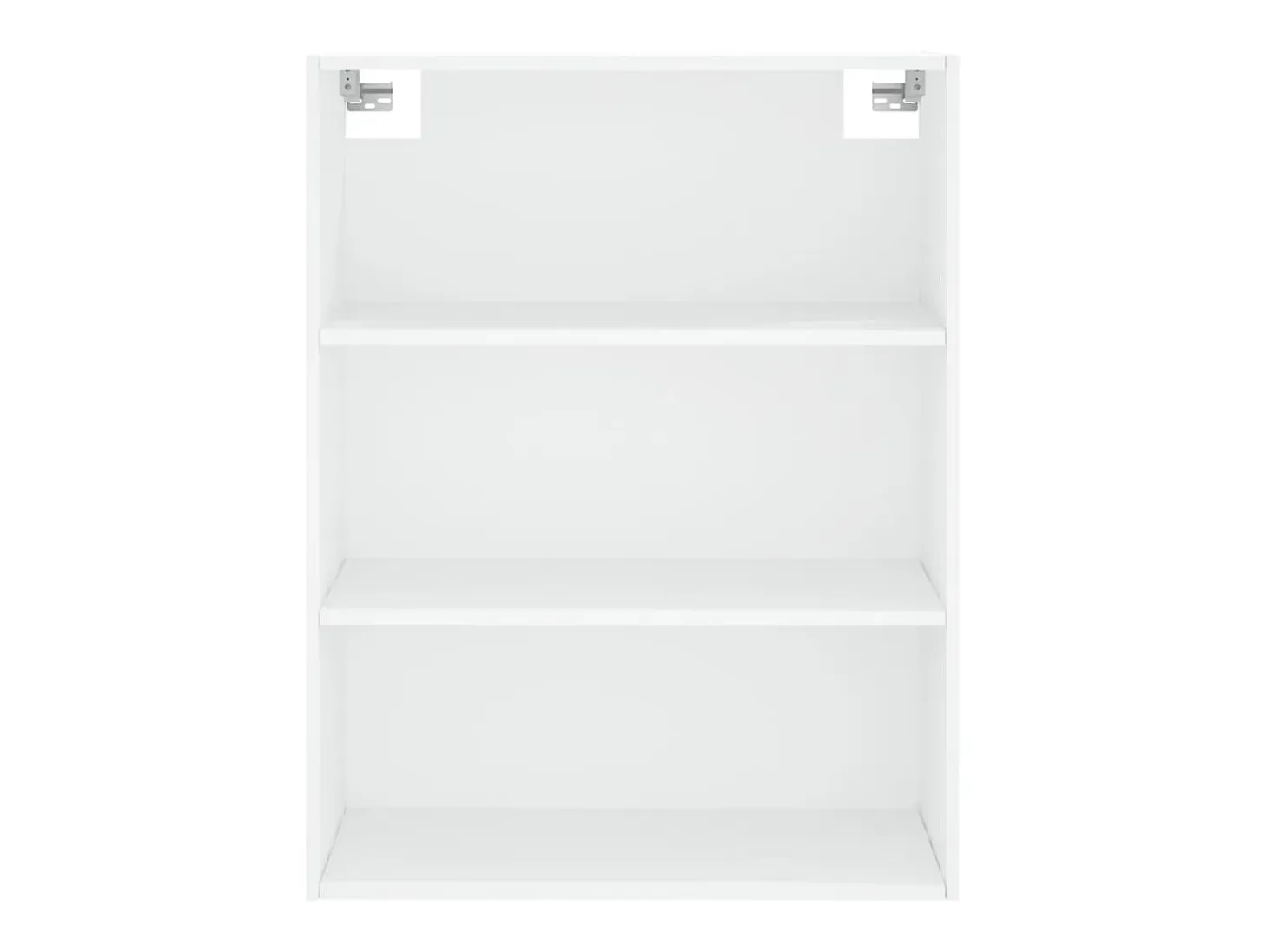 Aparador alto blanco 69,5x34x180 cm Madera contrachapada