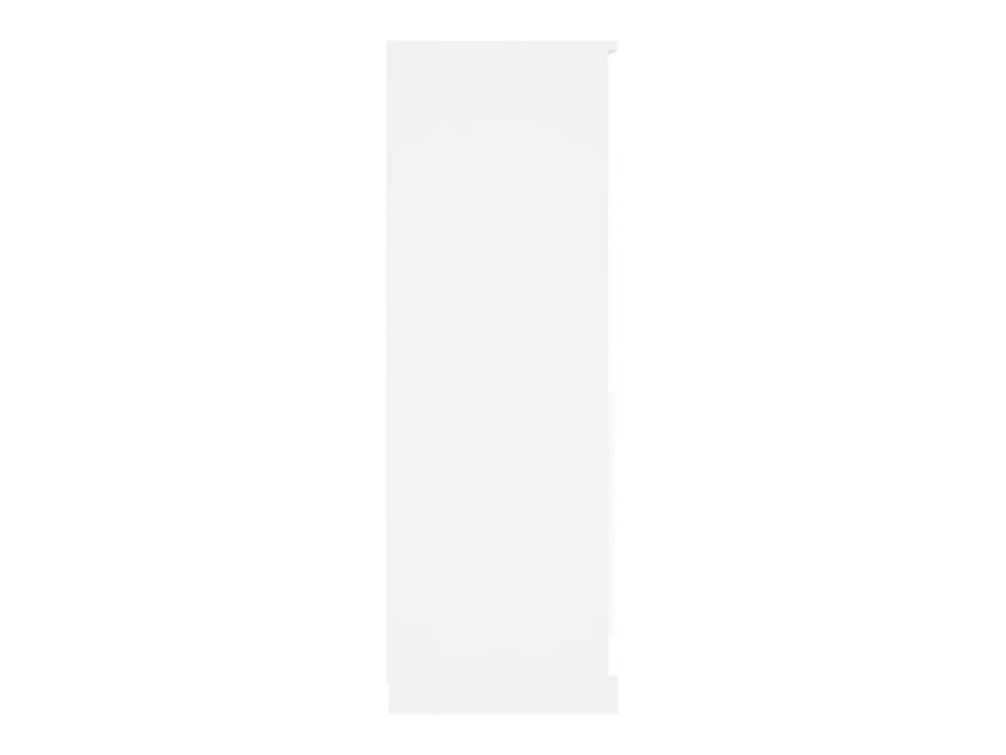 Aparador alto blanco 60x35,5x103,5 cm madera contrachapada