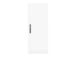 Aparador alto blanco 34,5x34x180 cm Madera contrachapada