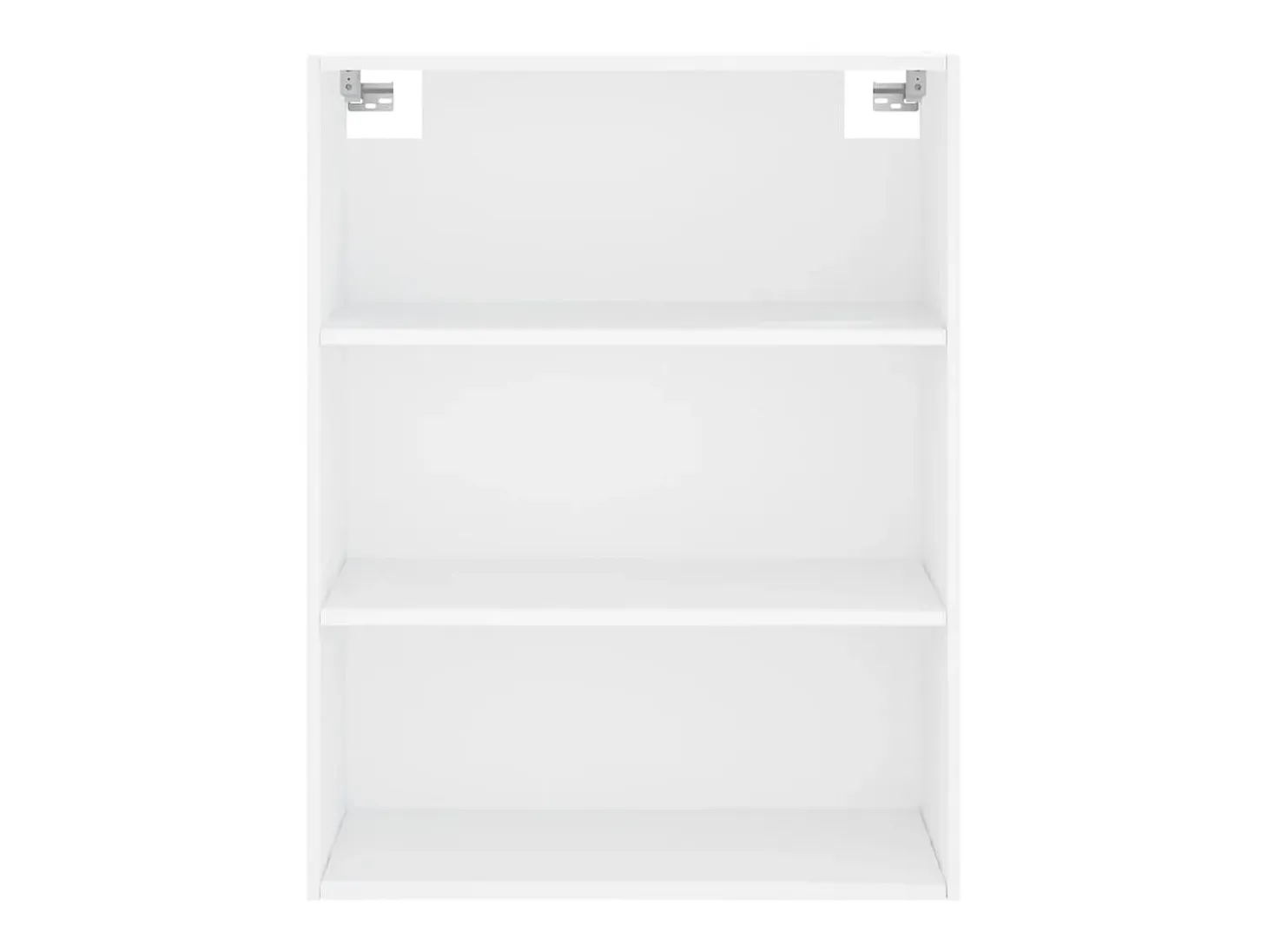 Aparador alto blanco 69,5x34x180 cm Madera contrachapada