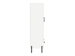 Aparador alto blanco 69,5x31x115 cm madera contrachapada