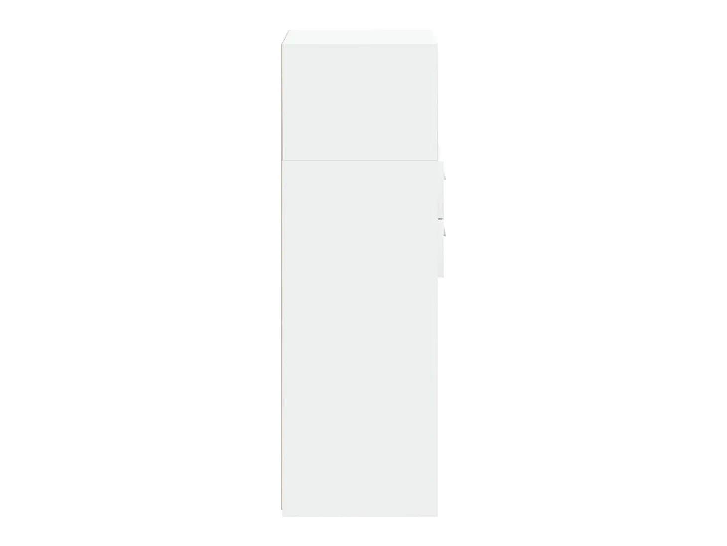 Aparador alto blanco 50x42,5x124 cm madera contrachapada