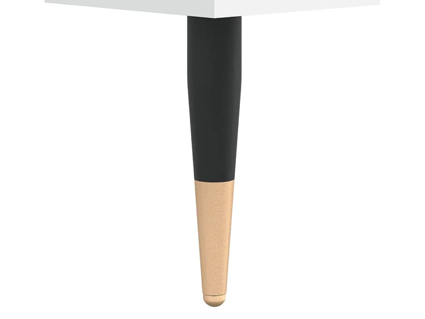 Aparador alto blanco 40x36x110 cm Madera contrachapada