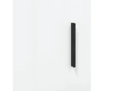 Aparador alto blanco 34,5x34x180 cm Madera contrachapada
