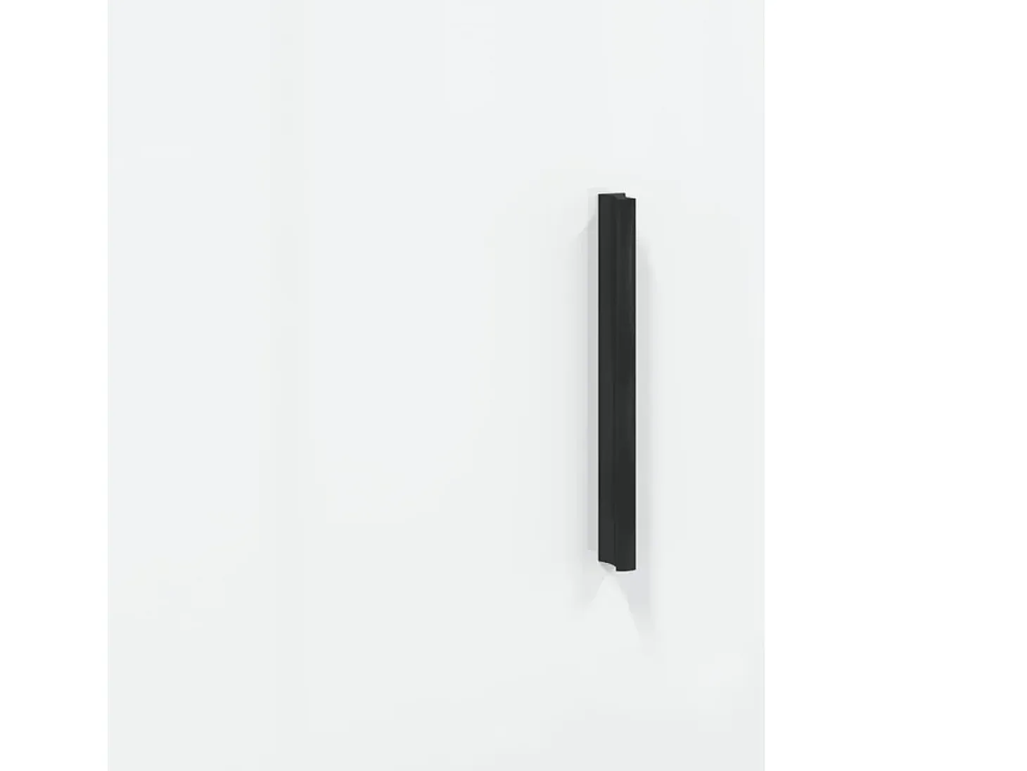 Aparador alto blanco 34,5x34x180 cm Madera contrachapada