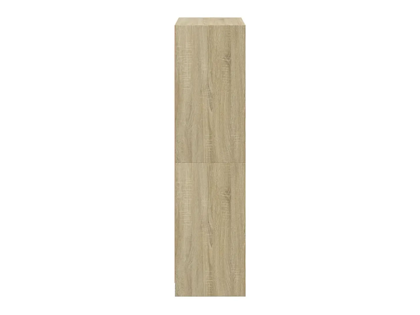 Aparador alto con puertas madera roble Sonoma 68x37x142 cm
