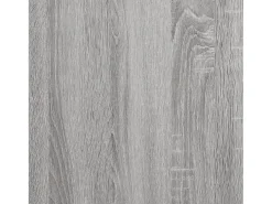 Aparador alto de madera contrachapada gris Sonoma 60x36x110 cm