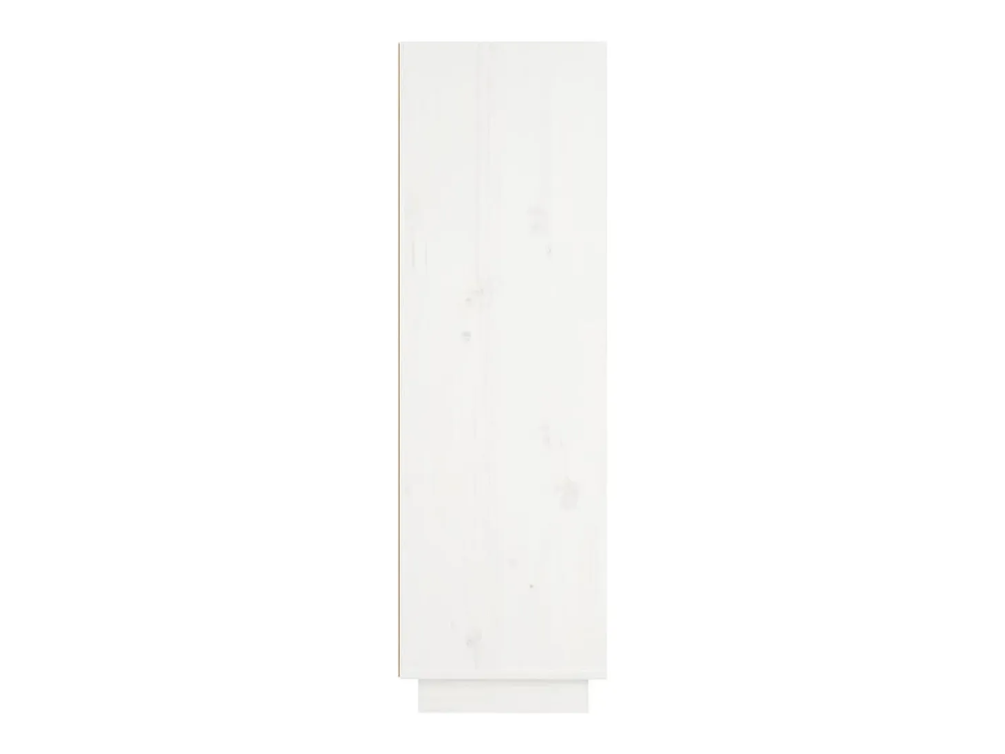 Aparador alto de madera maciza de pino banco 37x34x110 cm