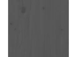 Aparador alto de madera maciza de pino gris 34x40x108,5 cm