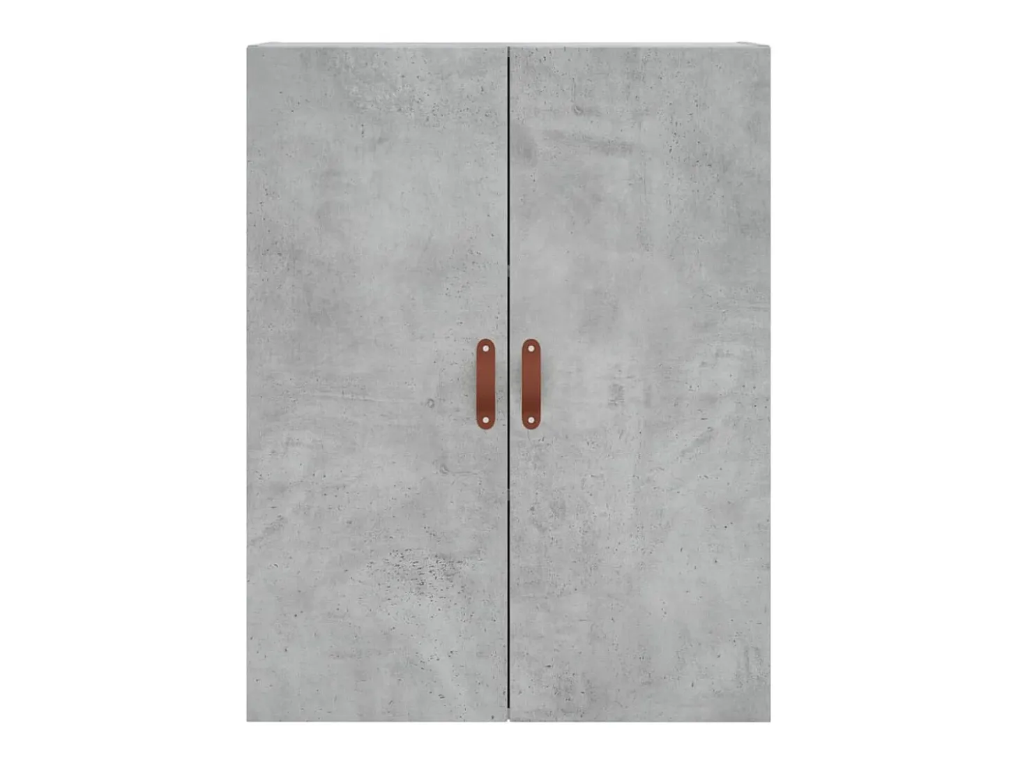Aparador alto Gris hormigón 69,5x34x180 cm Madera de ingeniería