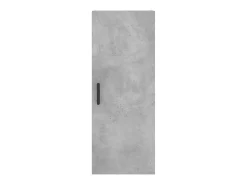 Aparador alto Gris hormigón 34,5x34x180 cm Madera de ingeniería