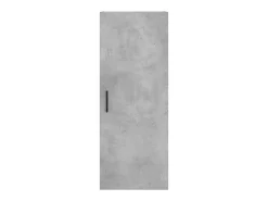 Aparador alto Gris hormigón 34,5x34x180 cm Madera de ingeniería