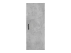 Aparador alto Gris hormigón 34,5x34x180 cm Madera de ingeniería