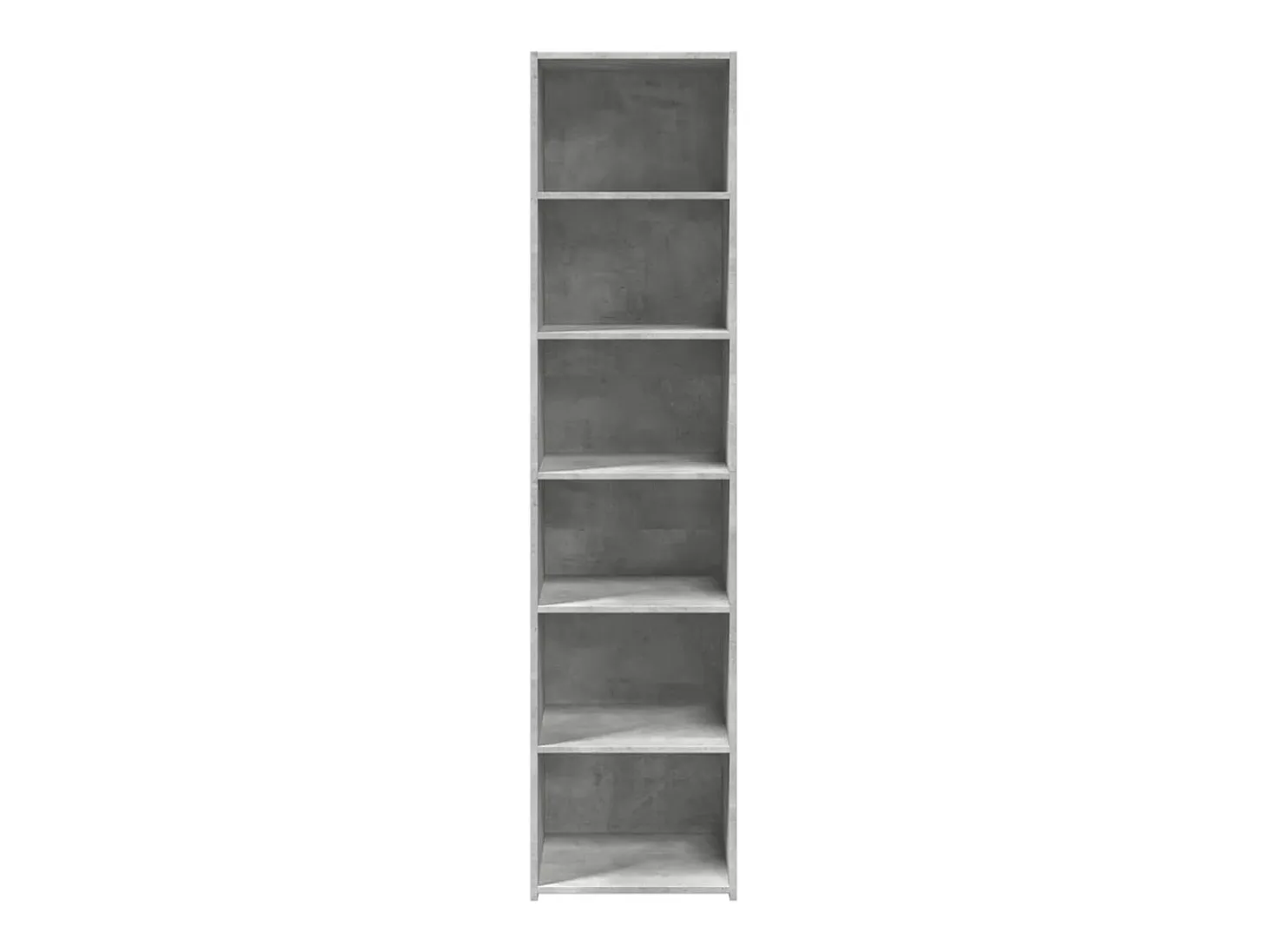 Aparador alto gris hormigón 45x41x185 cm madera de ingeniería