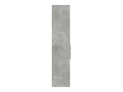 Aparador alto gris hormigón 70x42,5x185 cm madera de ingeniería