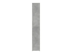 Aparador alto gris hormigón 30x42,5x185 cm madera de ingeniería