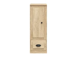 Aparador alto madera contrachapada roble Sonoma 36x35,5x103,5cm ES60076