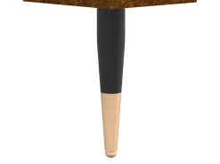 Aparador alto madera contrachapada roble ahumado 40x36x110 cm