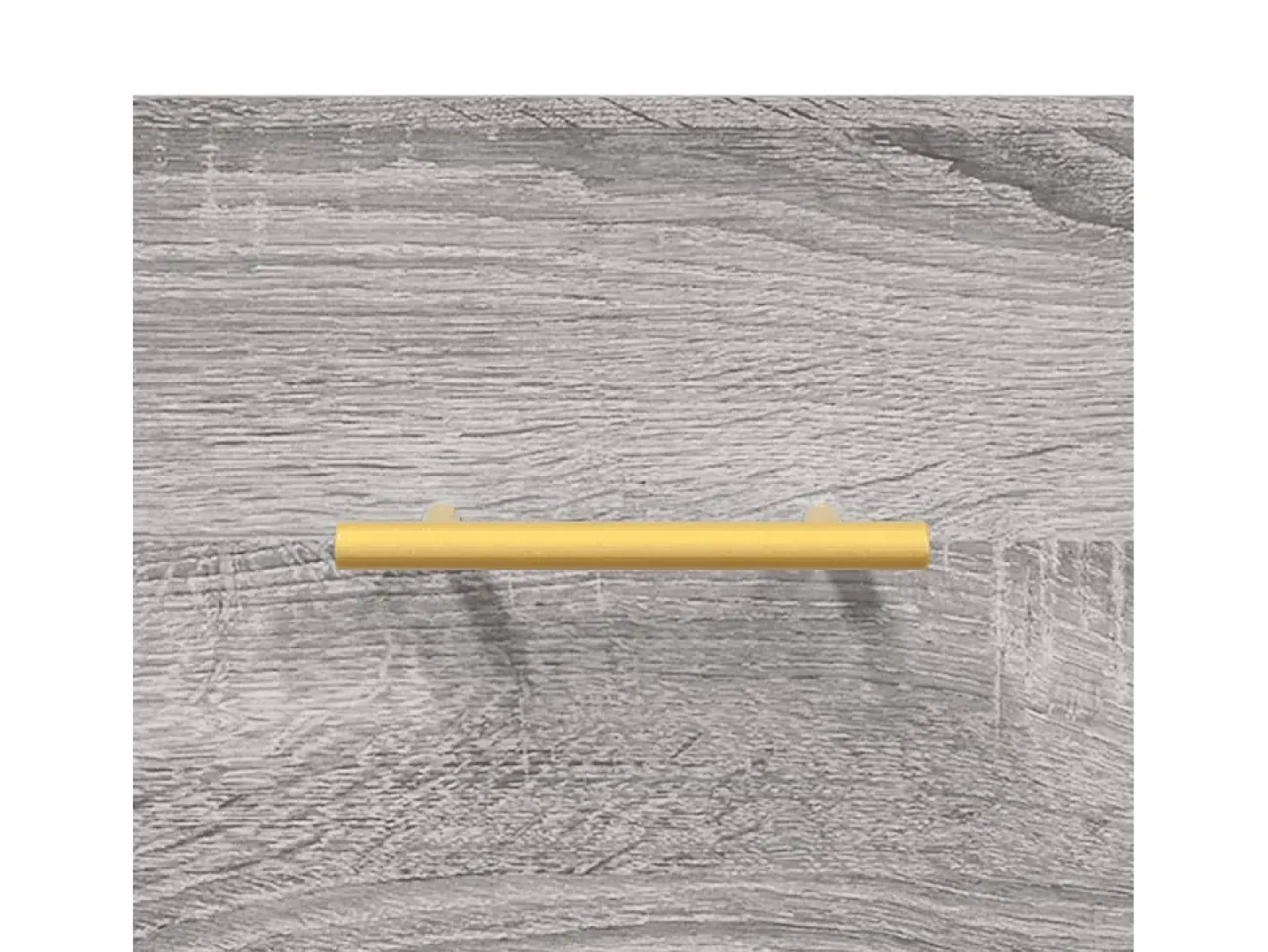 Aparador alto madera contrachapada gris Sonoma 34,5x34x180 cm