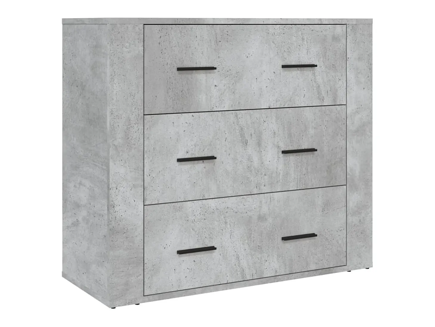 Aparador alto madera contrachapada gris hormigón