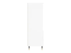 Aparador alto madera contrachapada blanco 40x36x110 cm