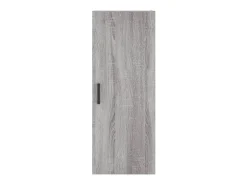 Aparador alto madera contrachapada gris Sonoma 34,5x34x180 cm