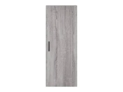 Aparador alto madera contrachapada gris Sonoma 34,5x34x180 cm