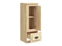 Aparador alto madera contrachapada roble Sonoma 36x35,5x103,5cm