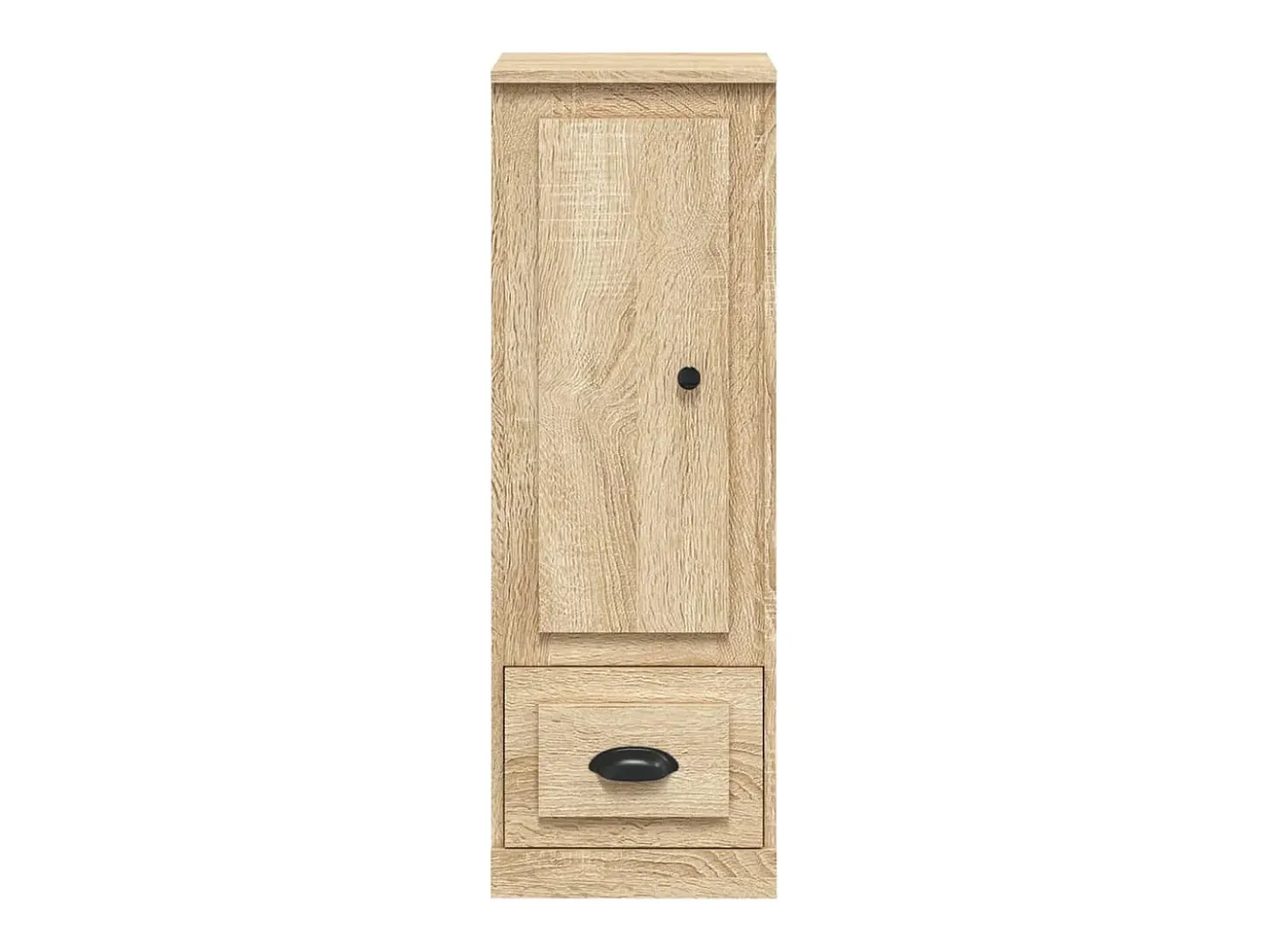 Aparador alto madera contrachapada roble Sonoma 36x35,5x103,5cm