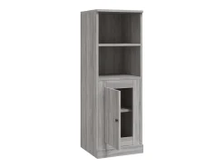 Aparador alto madera contrachapada gris Sonoma 36x35,5x103,5 cm