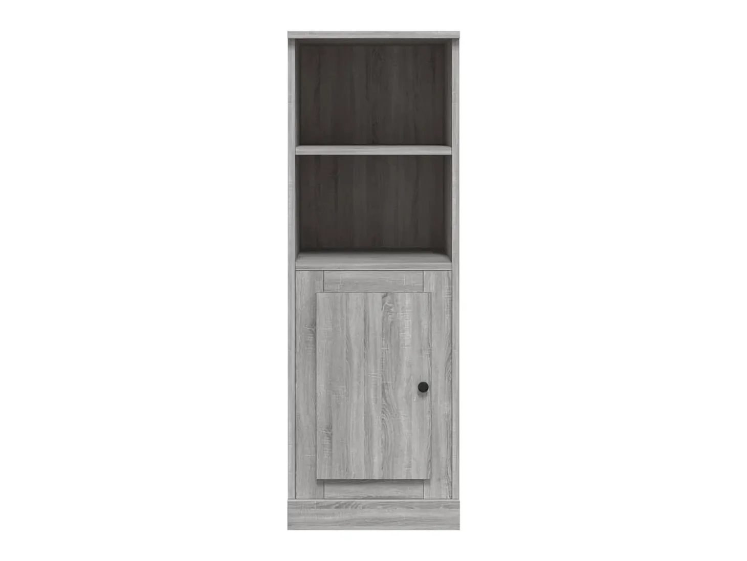Aparador alto madera contrachapada gris Sonoma 36x35,5x103,5 cm