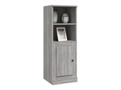 Aparador alto madera contrachapada gris Sonoma 36x35,5x103,5 cm