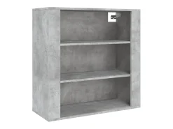 Aparador alto madera contrachapada gris hormigón