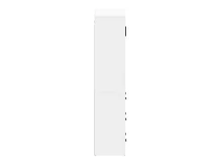Aparador alto madera contrachapada blanco