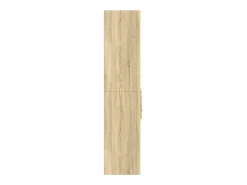 Aparador alto madera de ingeniería roble Sonoma 70x42,5x185 cm