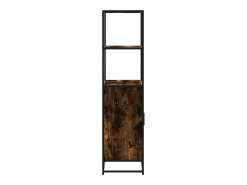 Aparador alto madera de ingeniería y metal 68x35x139 cm