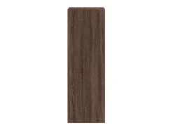 Aparador alto madera de ingeniería marrón roble 50x41x124 cm