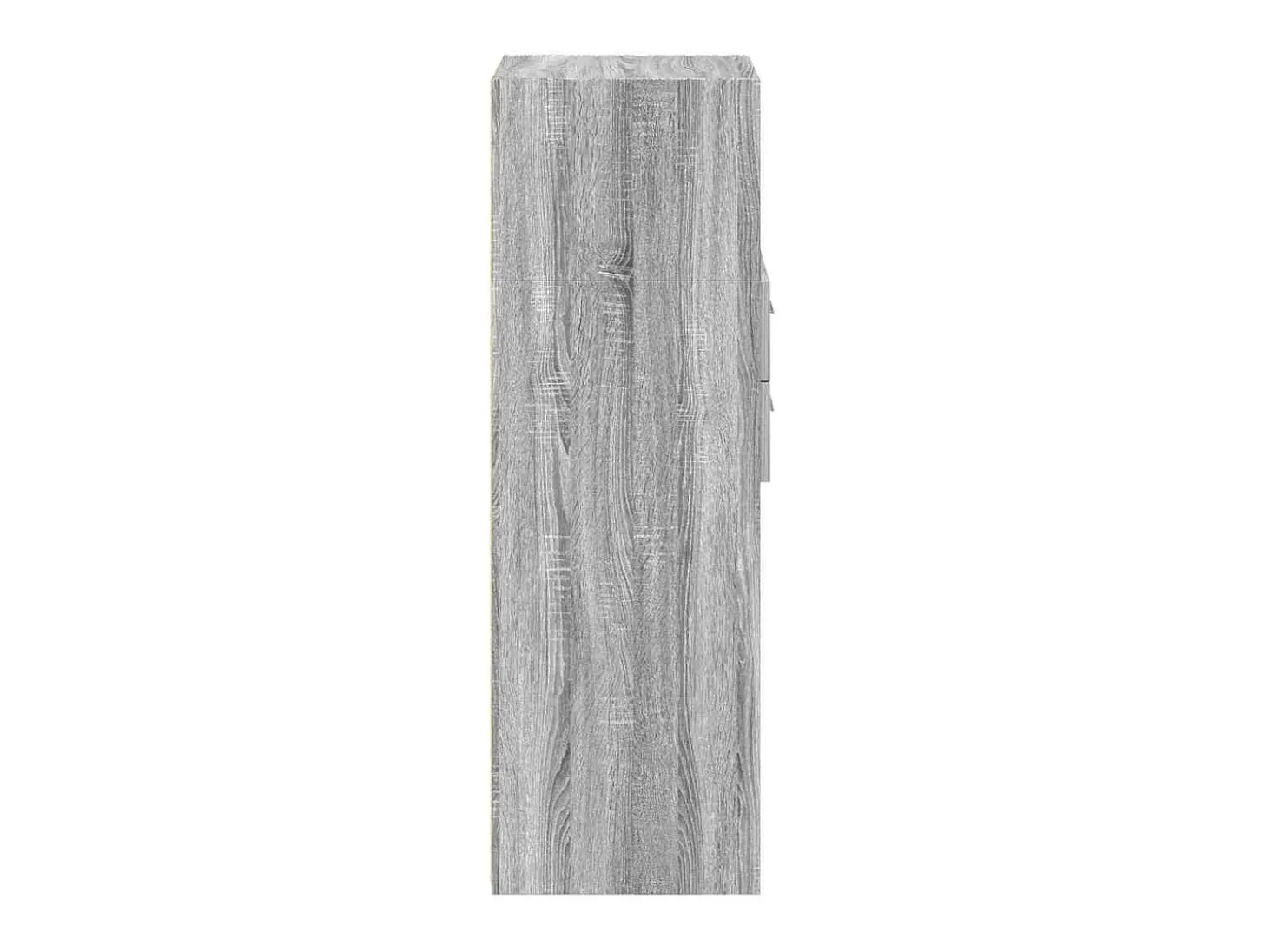 Aparador alto madera de ingeniería gris Sonoma 50x42,5x124 cm