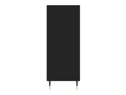 Aparador alto madera de ingeniería negro 57x35x90 cm ES45720
