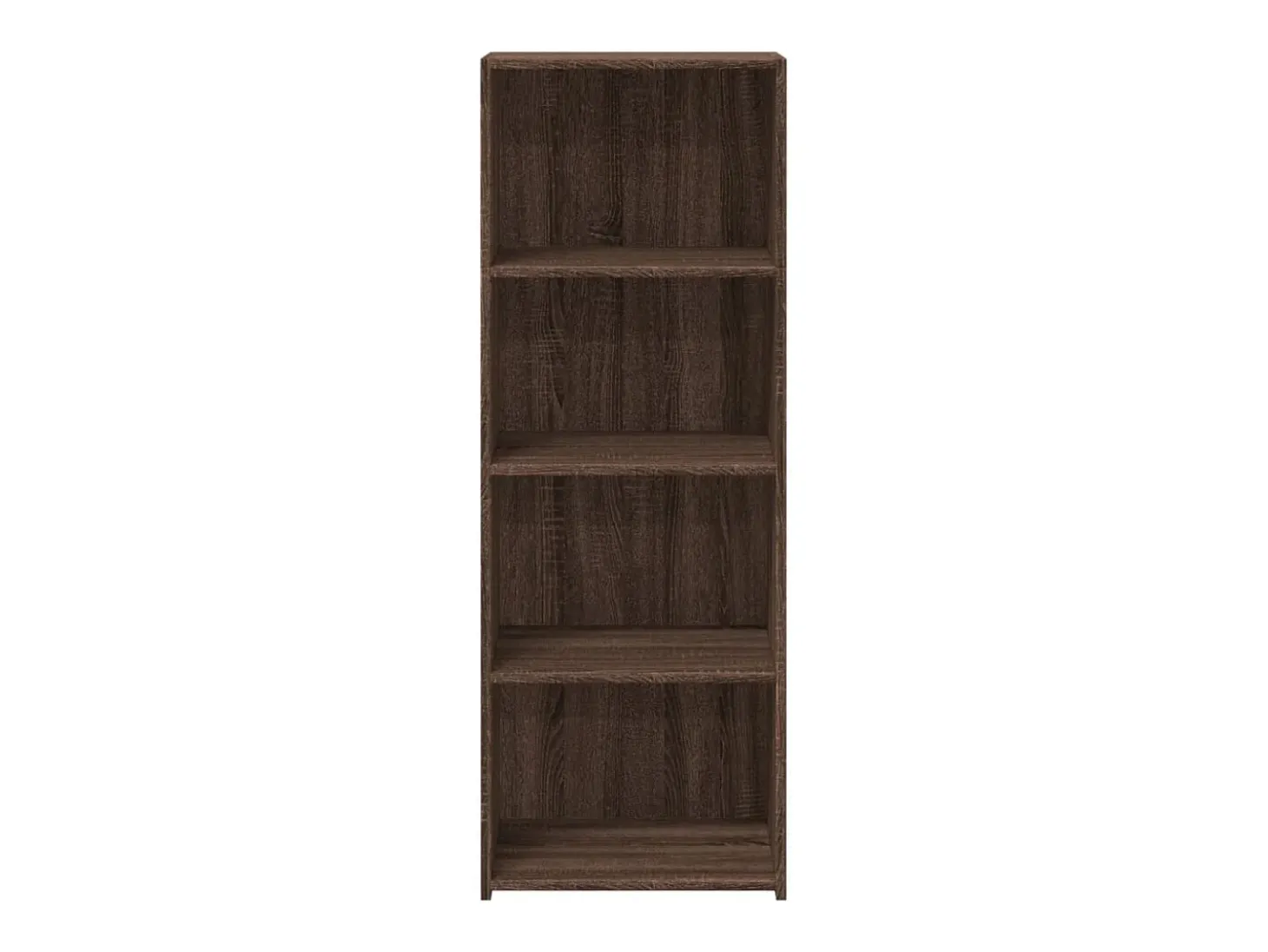 Aparador alto madera de ingeniería marrón roble 45x41x124 cm