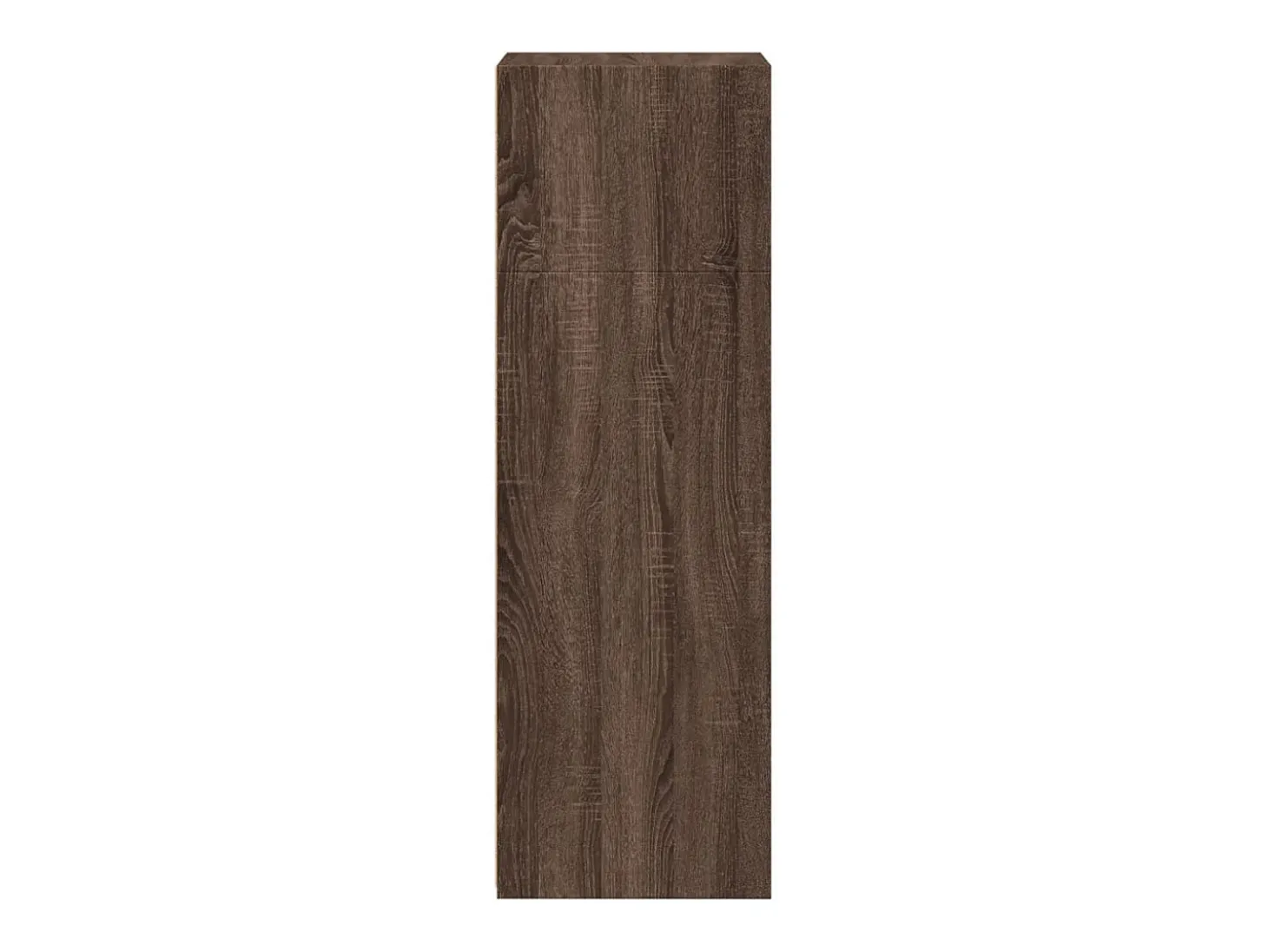 Aparador alto madera de ingeniería marrón roble 45x41x124 cm