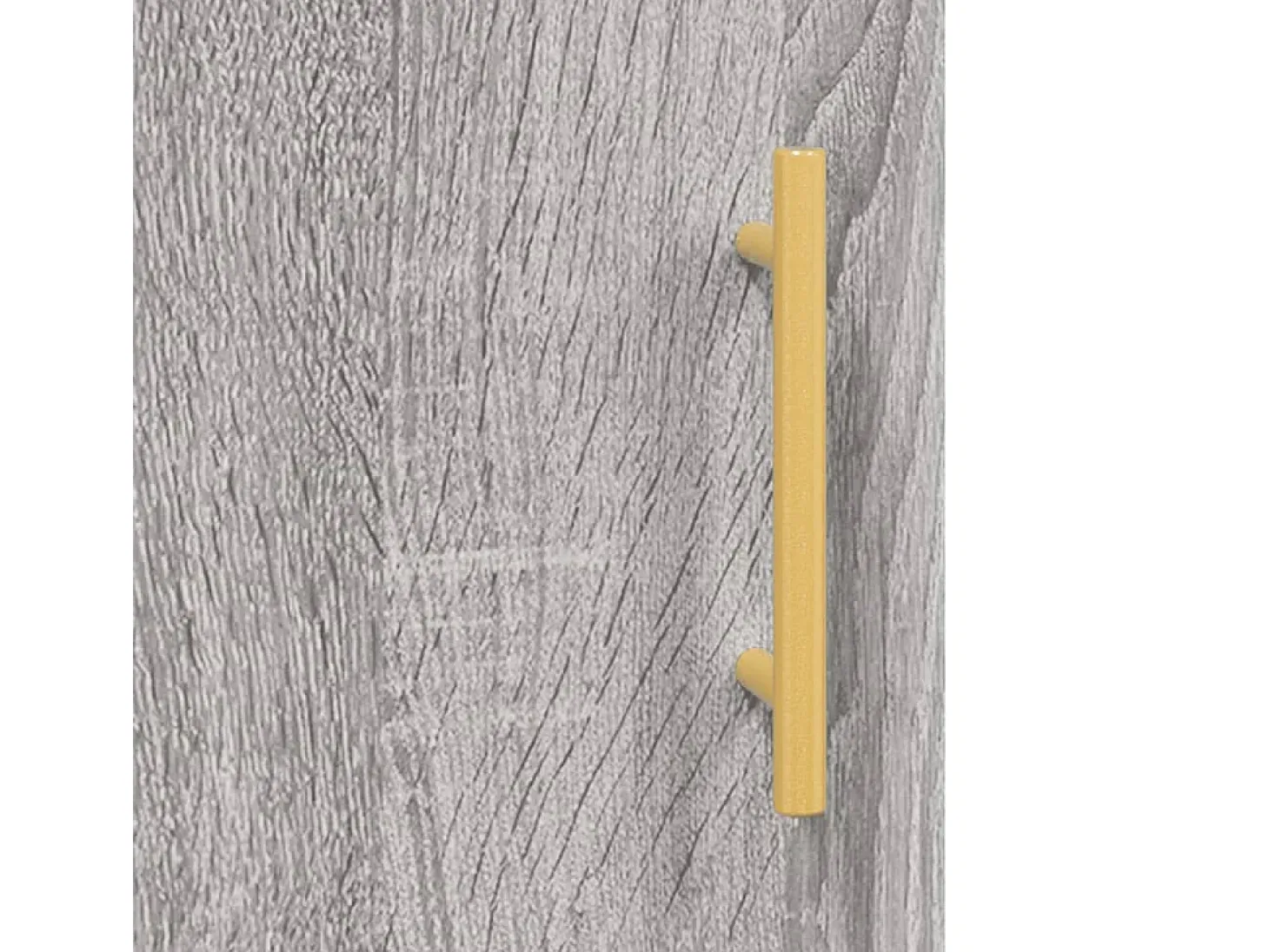 Aparador alto madera de ingeniería gris Sonoma 69,5x31x115 cm