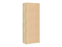 Aparador alto madera de ingeniería roble Sonoma 70x42,5x185 cm