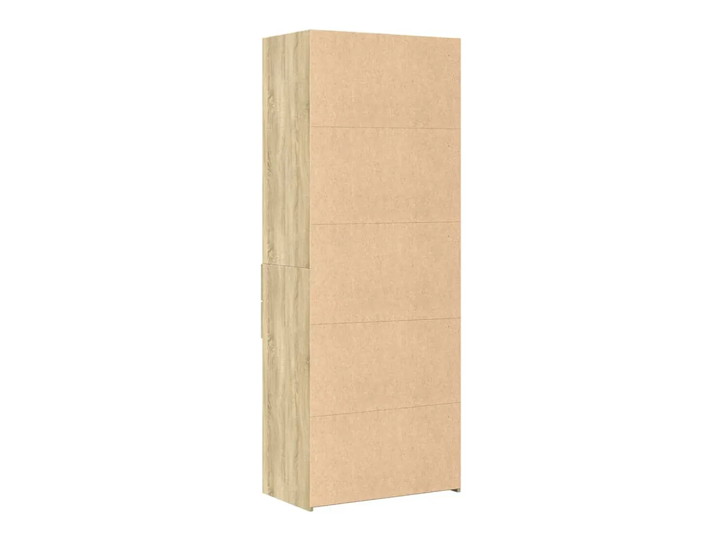 Aparador alto madera de ingeniería roble Sonoma 70x42,5x185 cm