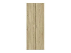 Aparador alto madera de ingeniería roble Sonoma 70x42,5x185 cm