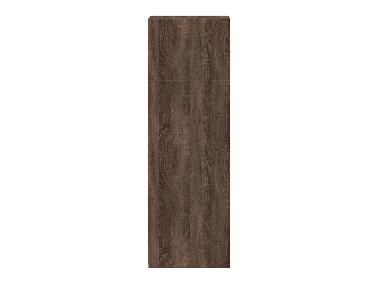 Aparador alto madera de ingeniería marrón roble 30x41x124 cm