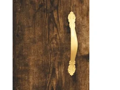 Aparador alto madera de ingeniería roble ahumado 69,5x31x115 cm