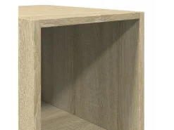 Aparador alto madera de ingeniería roble Sonoma 30x41x185 cm