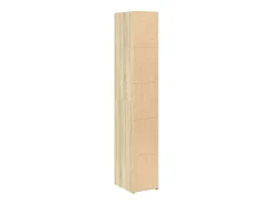 Aparador alto madera de ingeniería roble Sonoma 30x41x185 cm