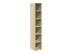Aparador alto madera de ingeniería roble Sonoma 30x41x185 cm